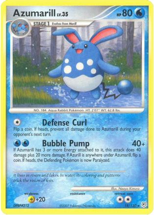 Azumarill (18) - Diamond & Pearl