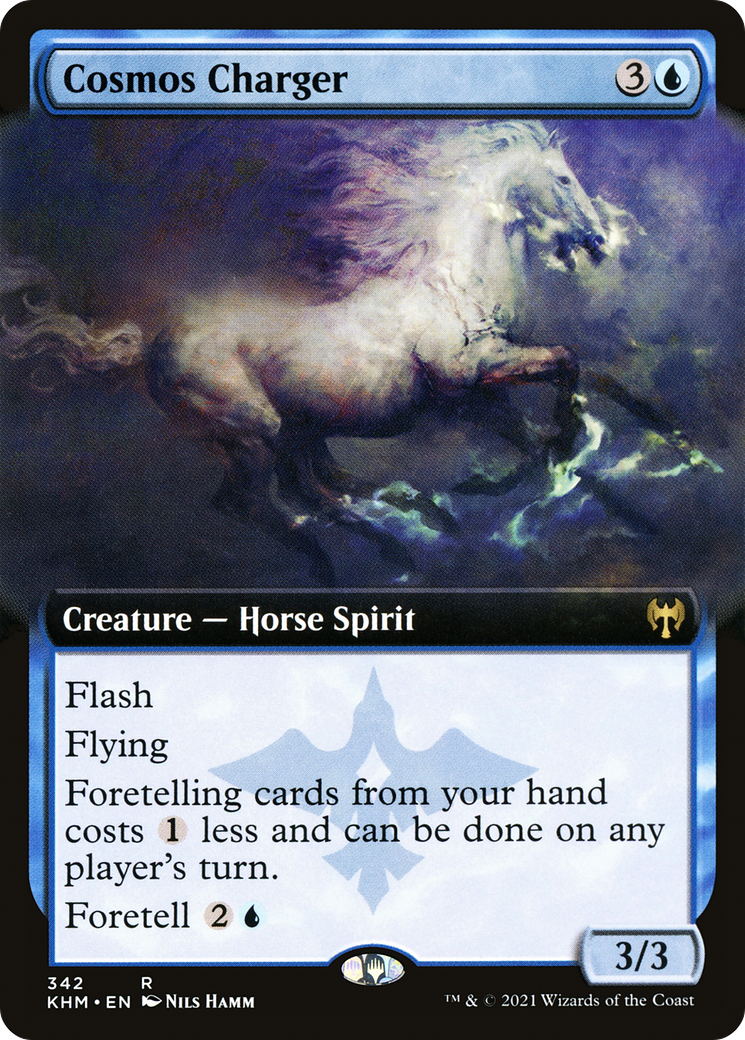 Cosmos Charger (Extended Art) [Kaldheim] Foil