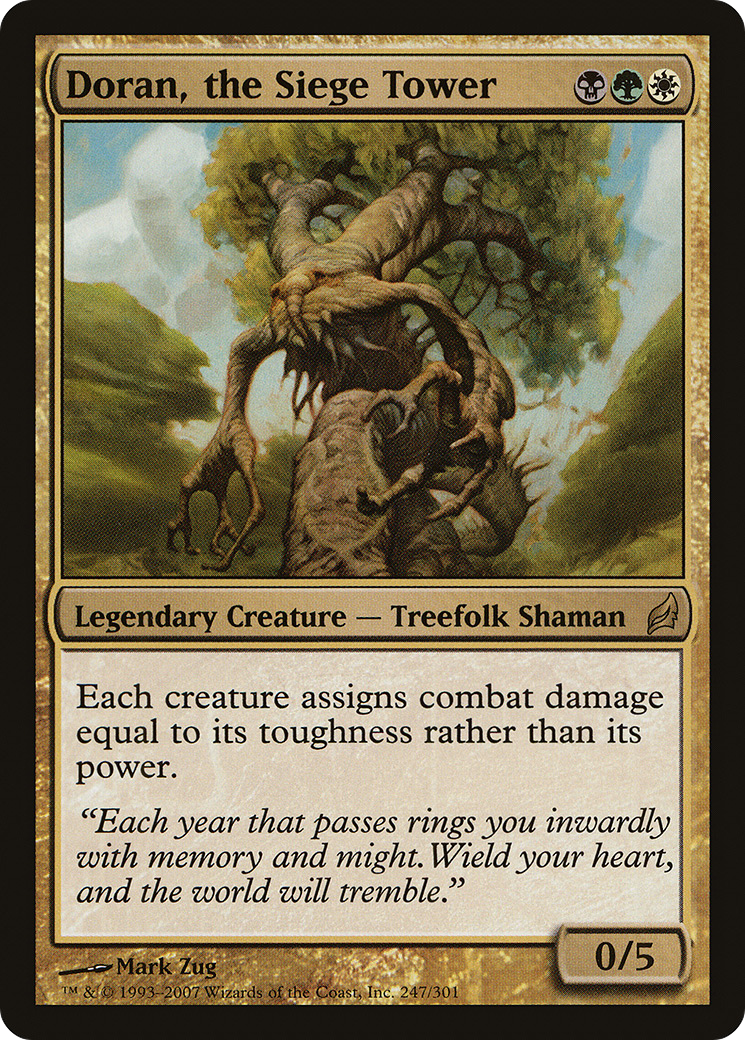 Doran, the Siege Tower [Lorwyn] Foil
