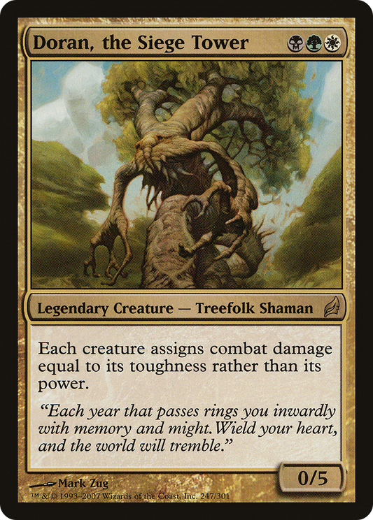 Doran, the Siege Tower [Lorwyn] Foil