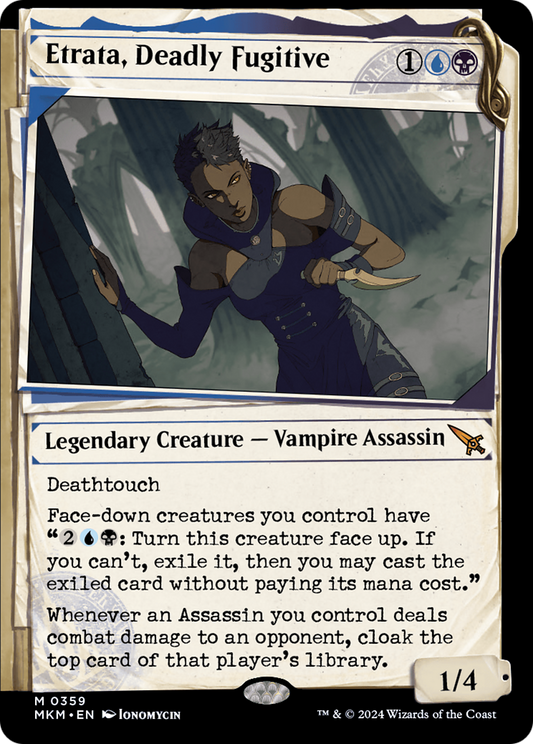 Etrata, Deadly Fugitive (Showcase) [Murders at Karlov Manor] Foil