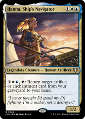 Hanna, Ship's Navigator [Commander Masters] | Silver Goblin