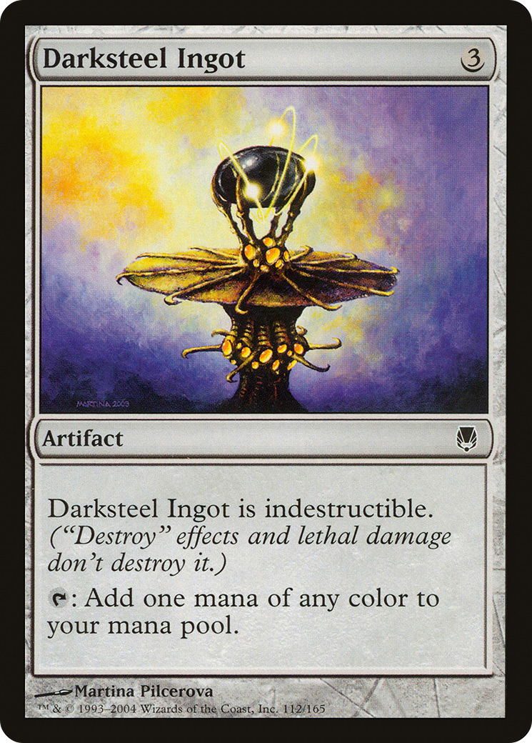 Darksteel Ingot [Darksteel] Foil