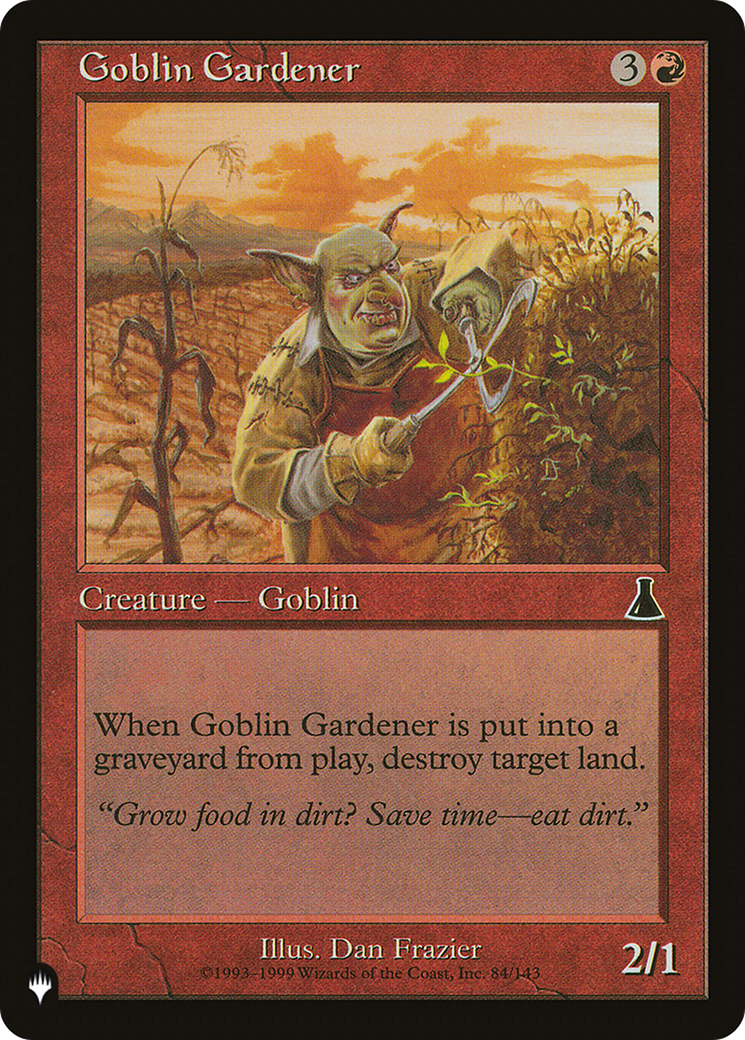 Goblin Gardener [The List Reprints] | Silver Goblin