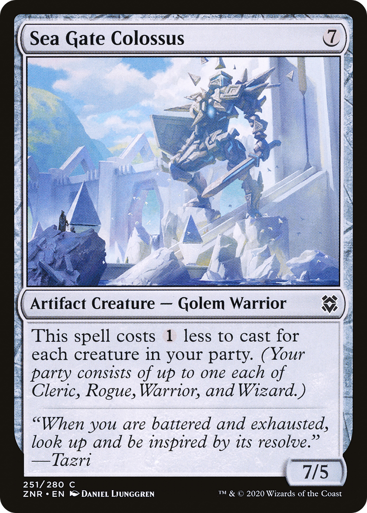 Sea Gate Colossus [Zendikar Rising] | Silver Goblin