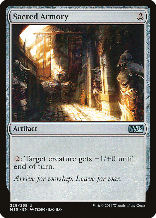 Sacred Armory [Magic 2015] Foil