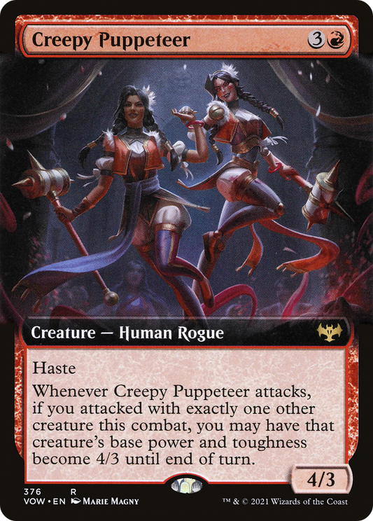 Creepy Puppeteer (Extended Art) [Innistrad: Crimson Vow] Foil