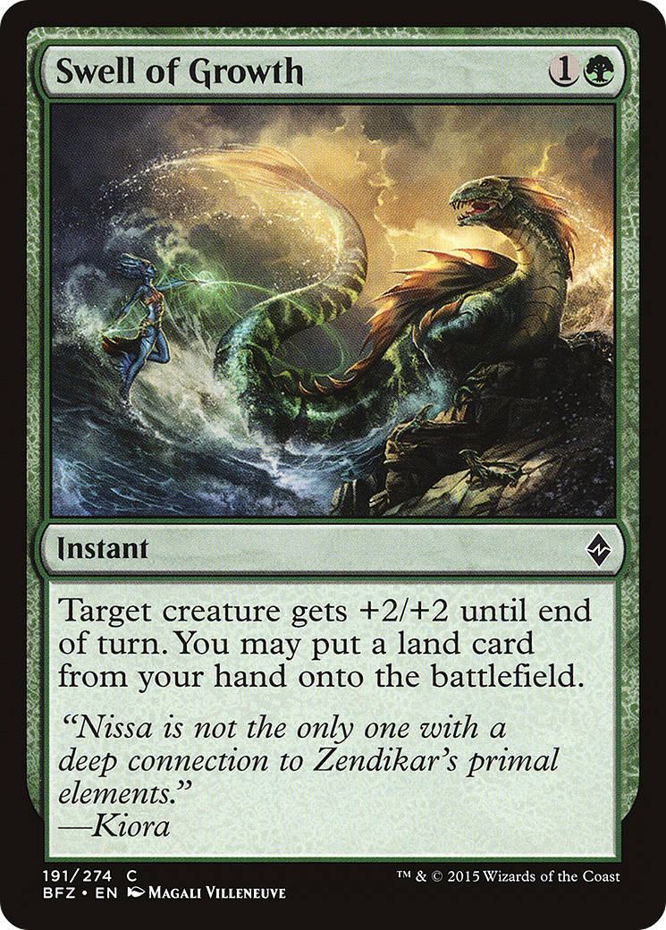 Swell of Growth (191) - Battle for Zendikar