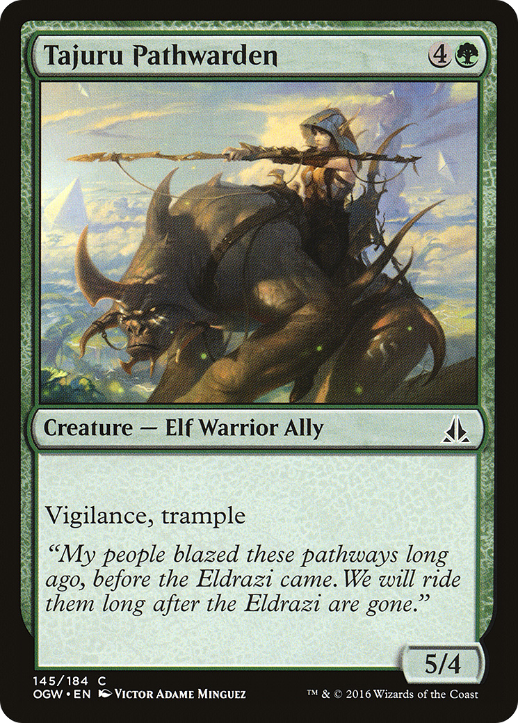 Tajuru Pathwarden (145) Foil - Oath of the Gatewatch