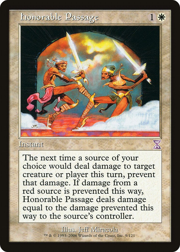 Honorable Passage [Time Spiral Timeshifted] Foil