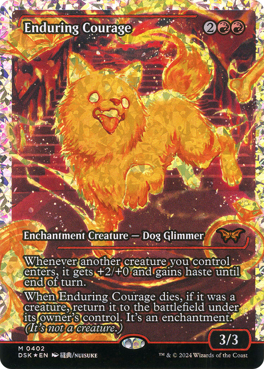 Enduring Courage: (Showcase) Foil (402)