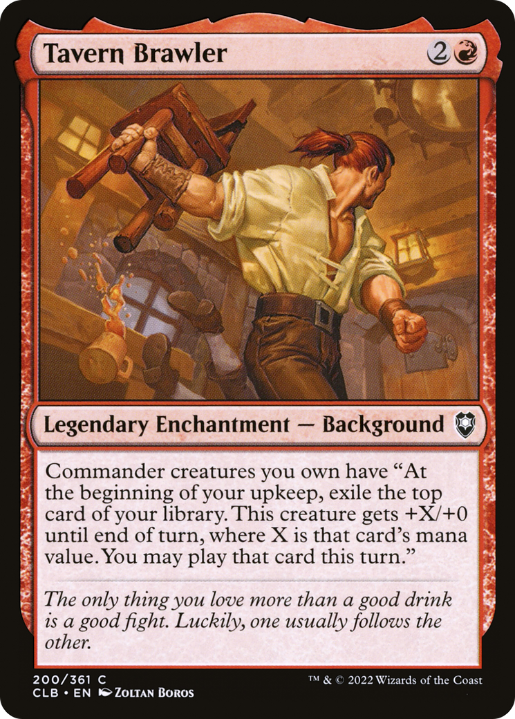 Tavern Brawler [Commander Legends: Battle for Baldur's Gate]