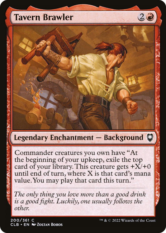 Tavern Brawler (200) Foil - Commander Legends: Battle for Baldur's Gate