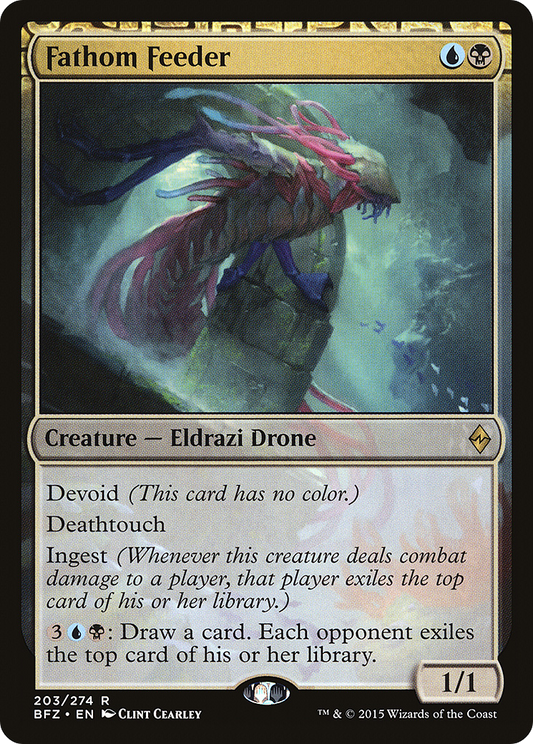 Fathom Feeder [Battle for Zendikar] Foil