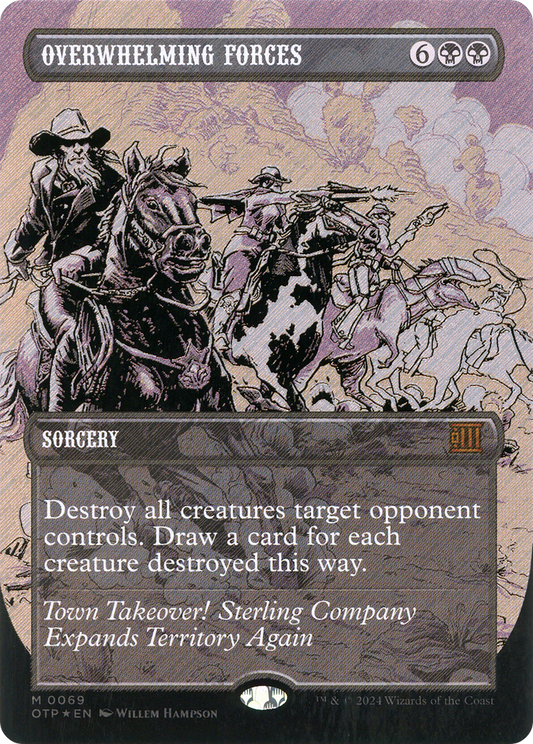Overwhelming Forces(Borderless) Foil (069)