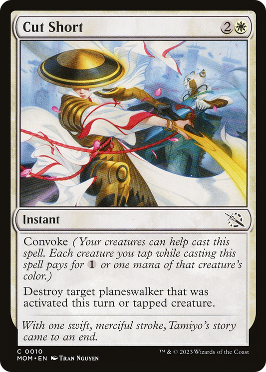 Cut Short [March of the Machine] Foil