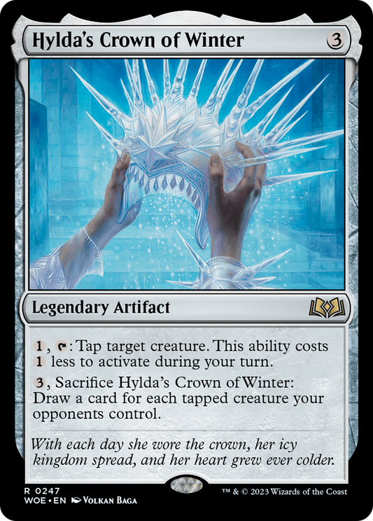 Hylda's Crown of Winter [Wilds of Eldraine] Foil