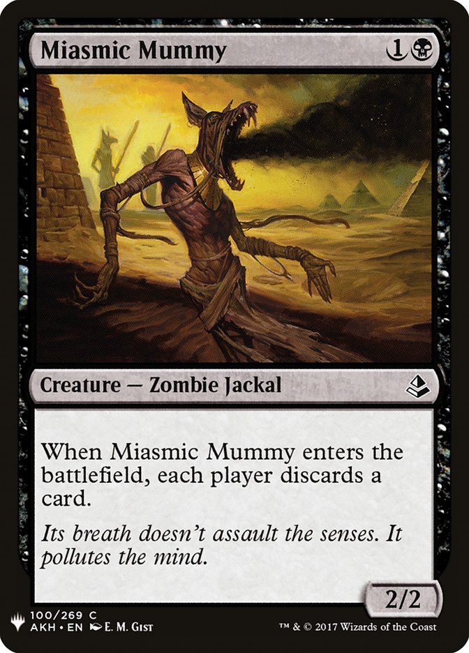 Miasmic Mummy [Mystery Booster] | Silver Goblin