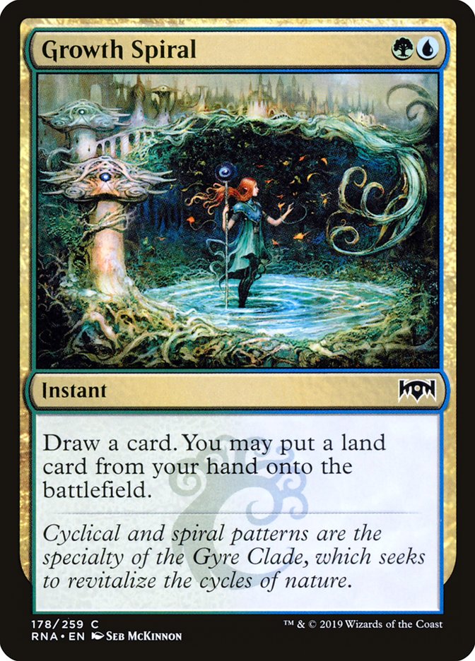 Growth Spiral [Ravnica Allegiance] | Silver Goblin