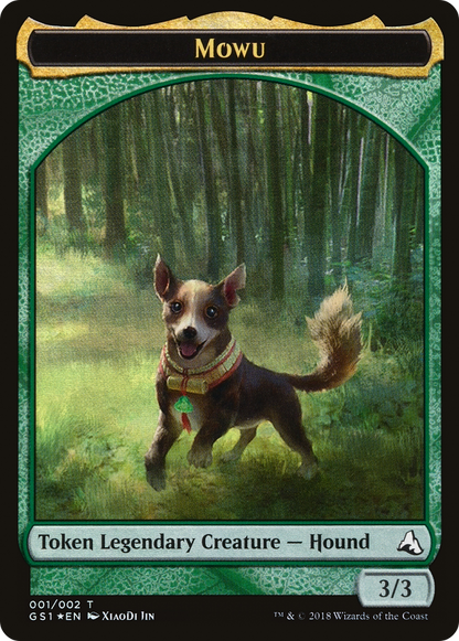 Mowu // Mowu Double-Sided Token [Global Series Jiang Yanggu & Mu Yanling]