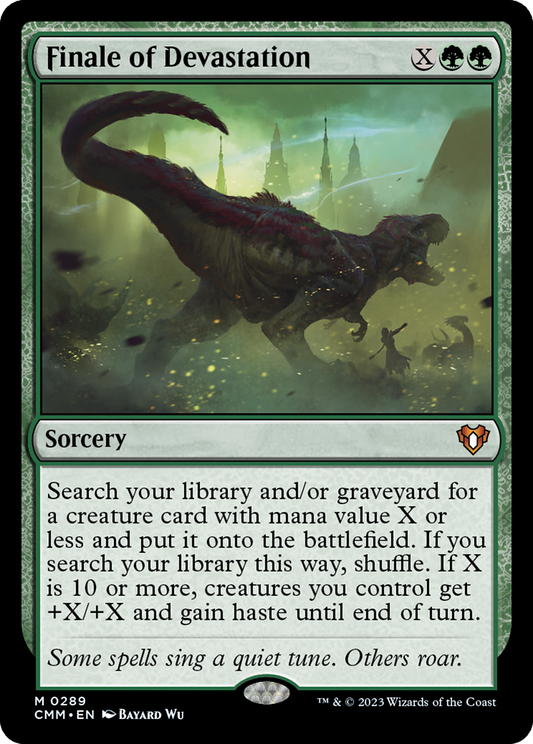 Finale of Devastation [Commander Masters] Foil