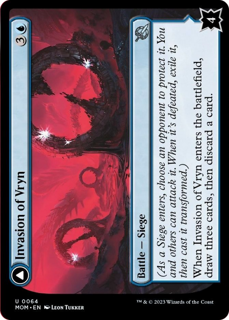 Invasion of Vryn // Overloaded Mage-Ring [March of the Machine] Foil