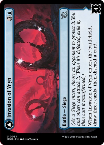 Invasion of Vryn // Overloaded Mage-Ring [March of the Machine] Foil