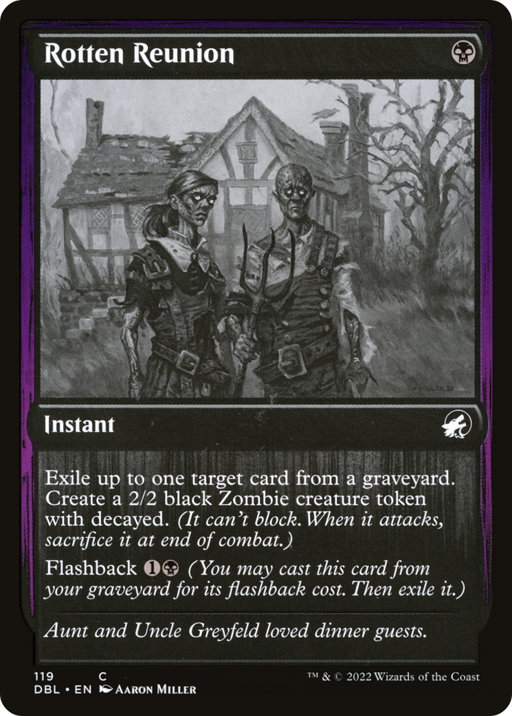 Rotten Reunion [Innistrad: Double Feature] Foil