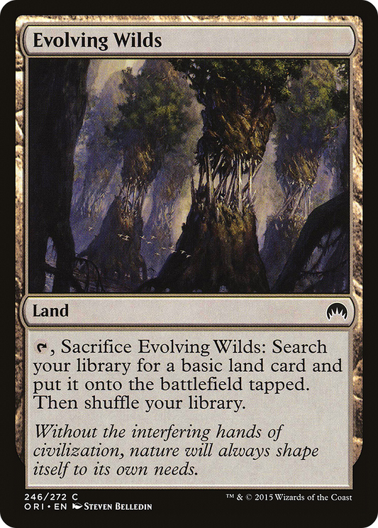 Evolving Wilds [Magic Origins] Foil