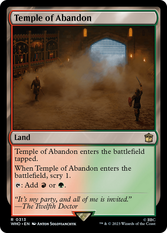 Temple of Abandon [Doctor Who] Foil