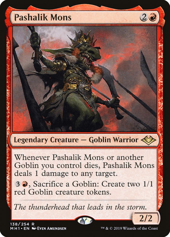 Pashalik Mons [Modern Horizons] | Silver Goblin