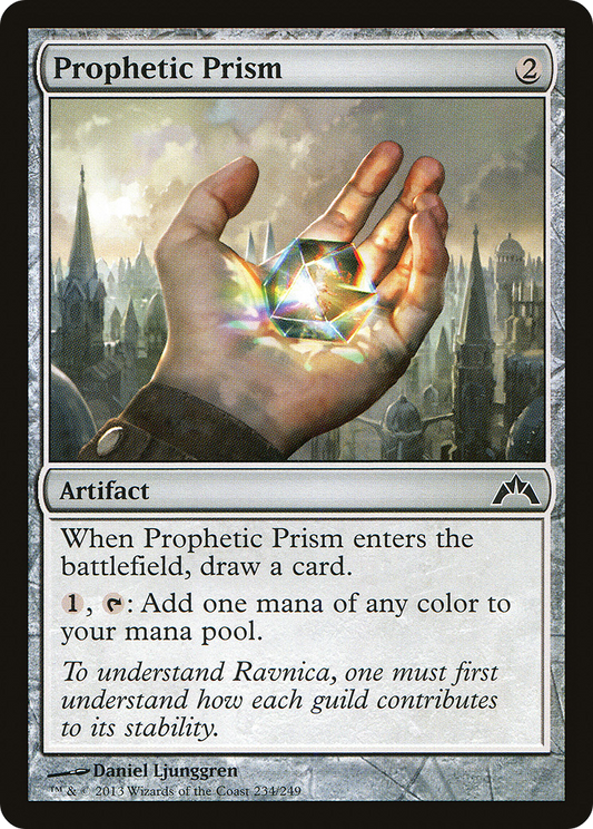 Prophetic Prism [Gatecrash] Foil
