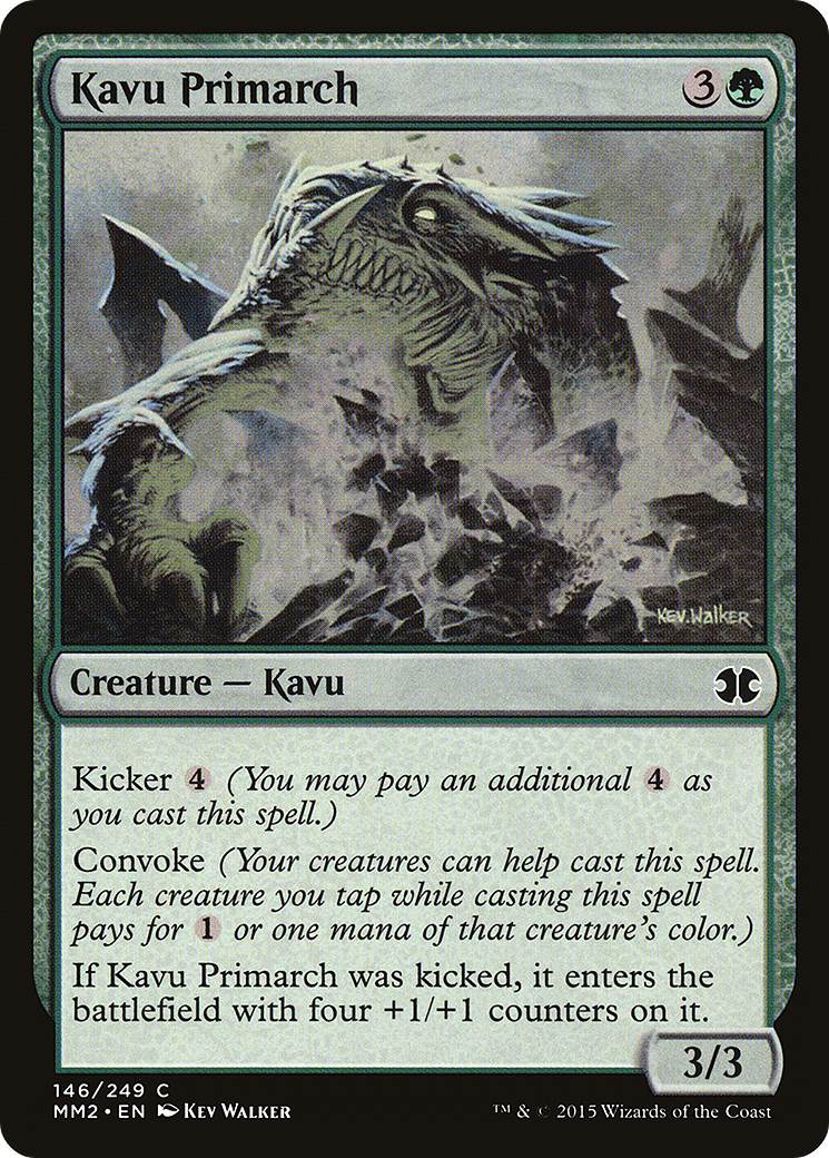 Kavu Primarch [Modern Masters 2015] Foil