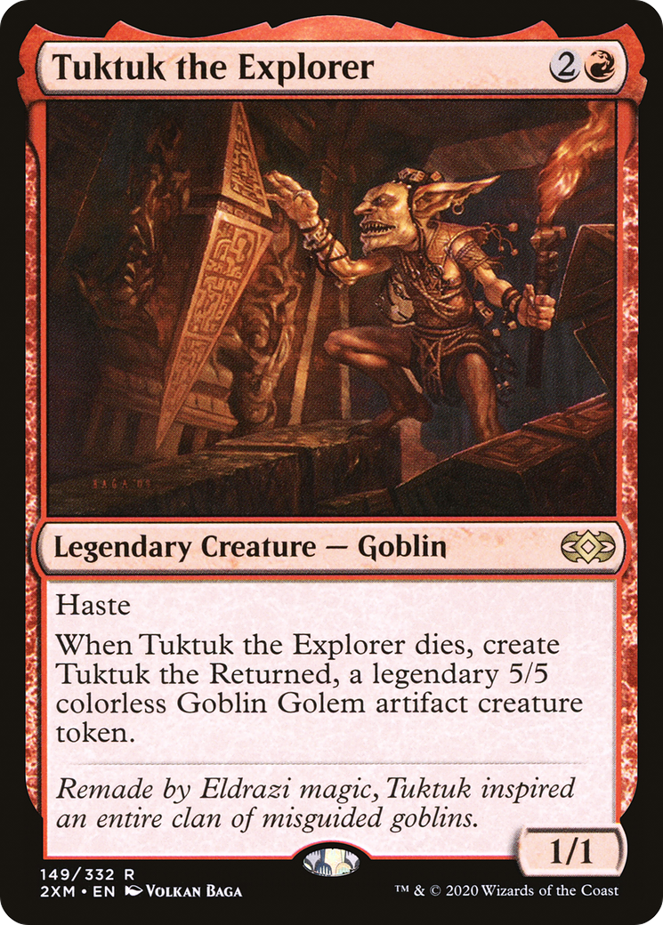 Tuktuk the Explorer [Double Masters] Foil