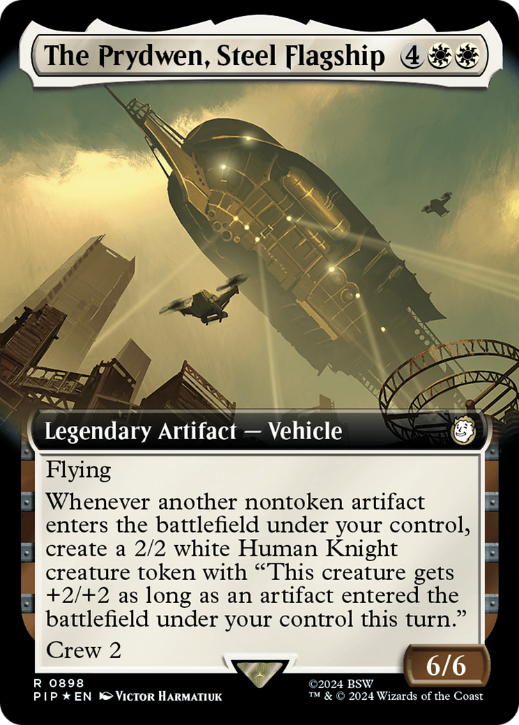 The Prydwen, Steel Flagship (Extended Art) (898) Surge Foil - Fallout