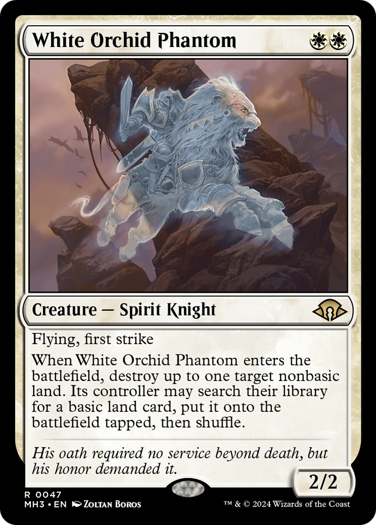 White Orchid Phantom [Modern Horizons 3] | Silver Goblin