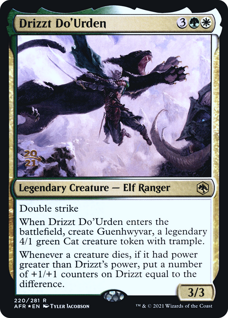 Drizzt Do'Urden [Dungeons & Dragons: Adventures in the Forgotten Realms Prerelease Promos]