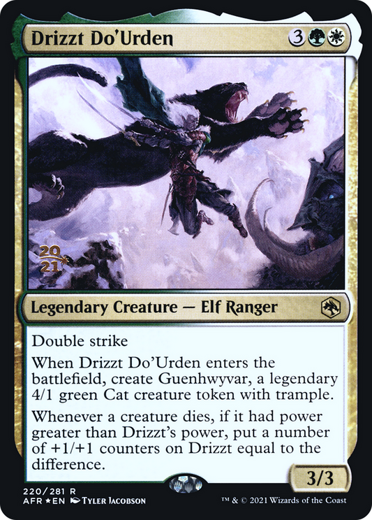 Drizzt Do'Urden [Dungeons & Dragons: Adventures in the Forgotten Realms Prerelease Promos]