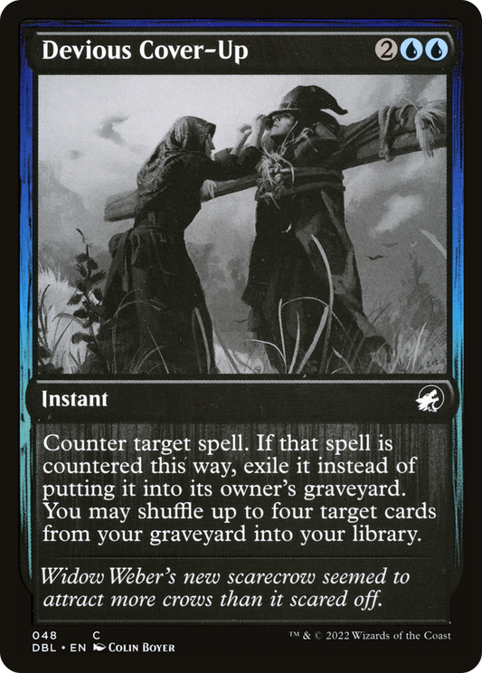 Devious Cover-Up [Innistrad: Double Feature] Foil