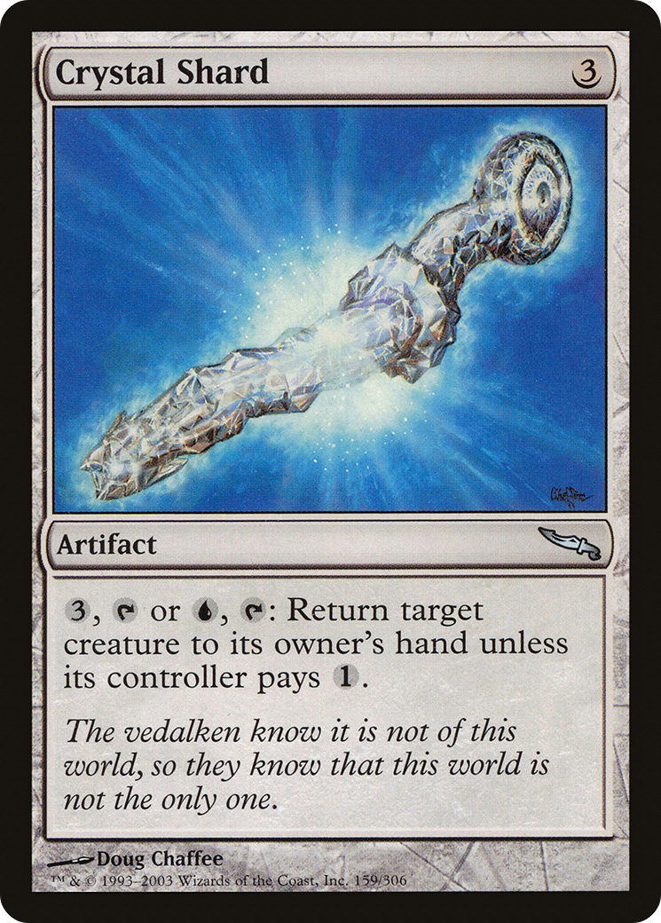 Crystal Shard [Mirrodin] Foil