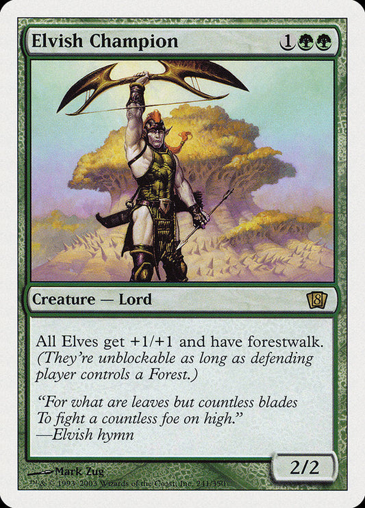 Elvish Champion [Eighth Edition] Foil