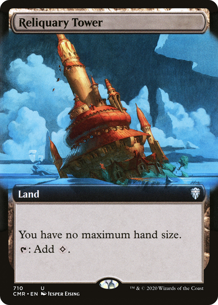 Reliquary Tower (Extended Art) (710) Foil - Commander Legends