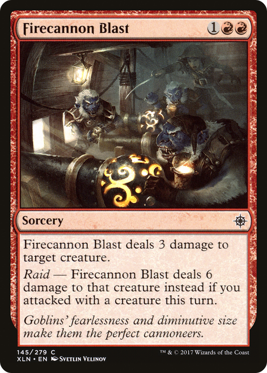 Firecannon Blast [Ixalan] Foil
