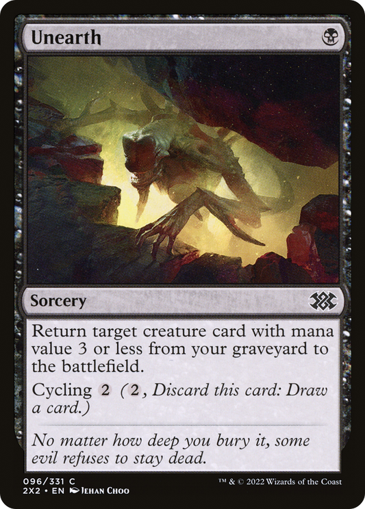 Unearth [Double Masters 2022] Foil