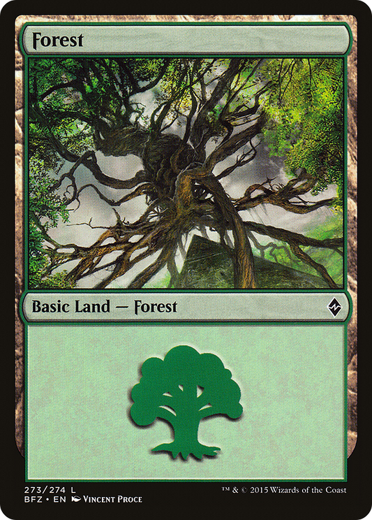 Forest (273) [Battle for Zendikar]
