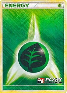 Grass Energy (2010 Play Pokemon Promo) [League & Championship Cards] | Silver Goblin