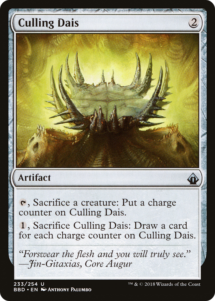 Culling Dais [Battlebond] Foil