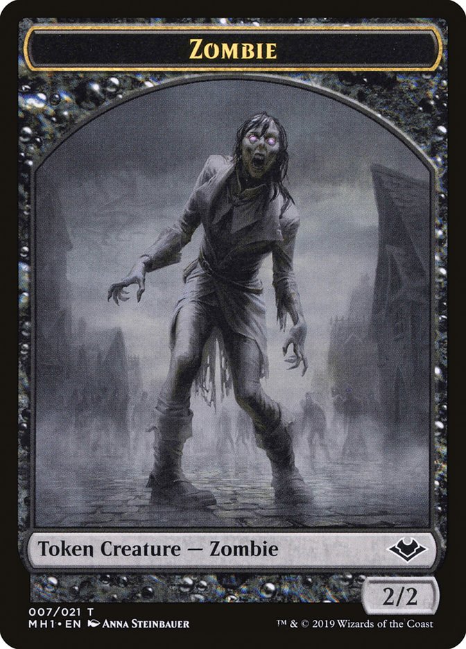 Zombie Token [Modern Horizons Tokens] | Silver Goblin