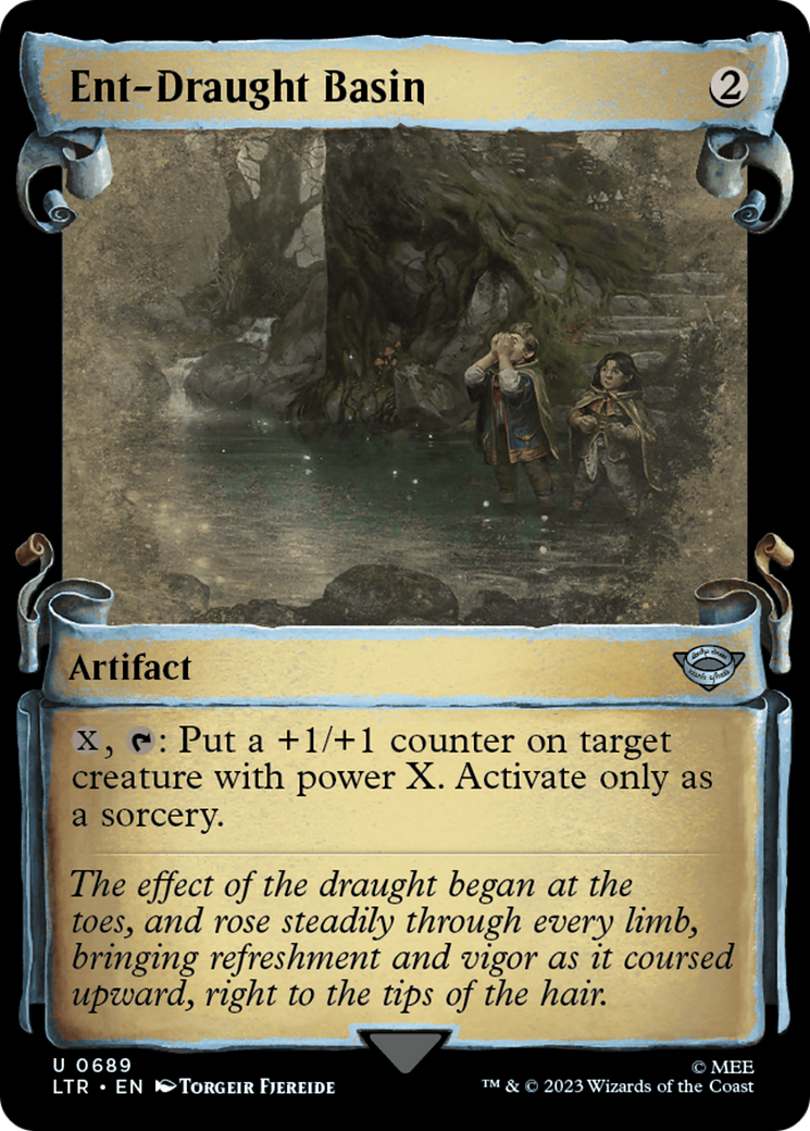 Ent-Draught Basin [The Lord of the Rings: Tales of Middle-Earth Showcase Scrolls] Foil