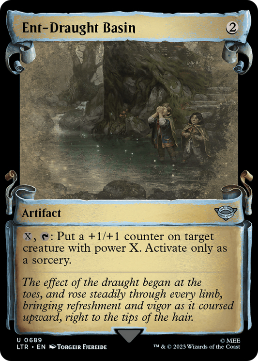 Ent-Draught Basin [The Lord of the Rings: Tales of Middle-Earth Showcase Scrolls] Foil